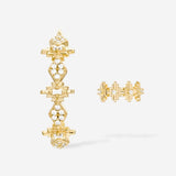 Composition boucles d'oreilles CAI + BAYA