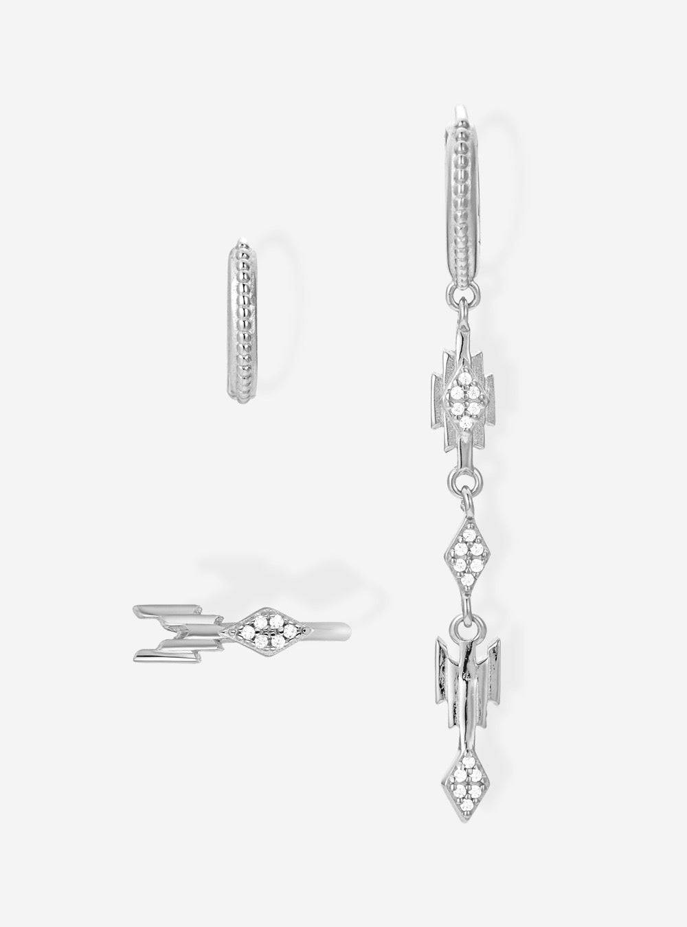 JOSS + WREN + IVA - Sun Society boucles d'oreille