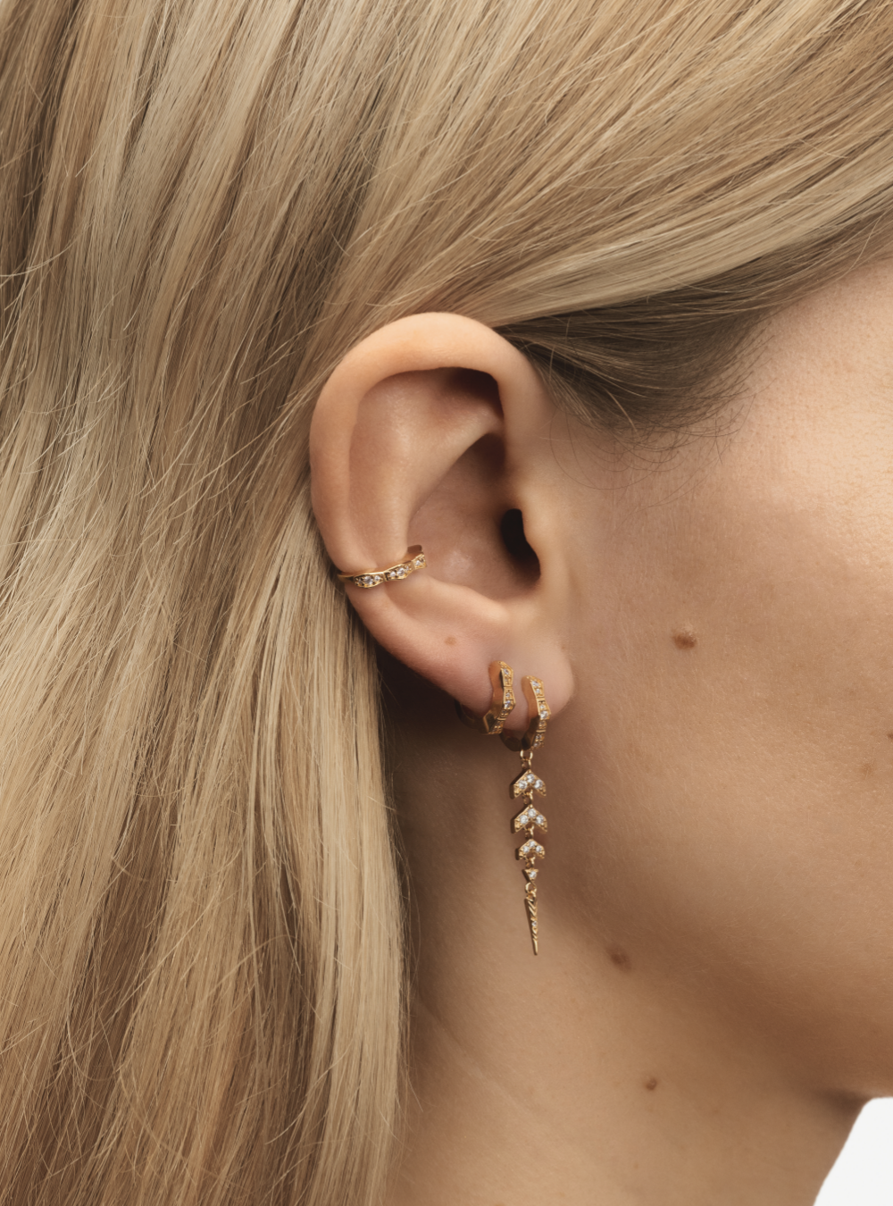 NASH + ETTA + RAMONE - Sun Society boucles d'oreille