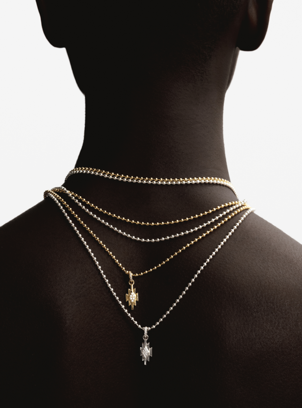 Collier Nox - Sun Society boucles d'oreille