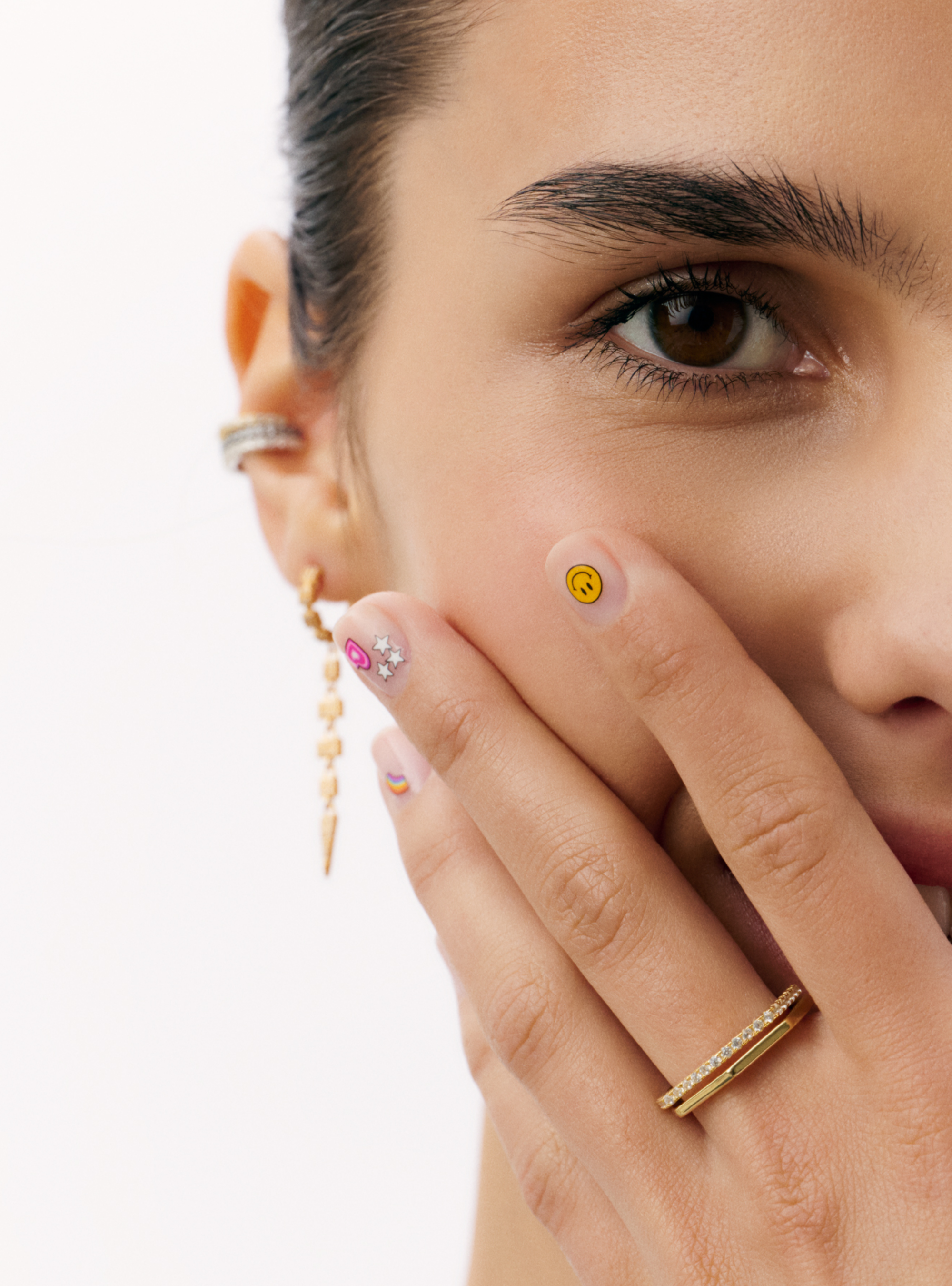 MOTHER'S DAY NAIL STICKERS - Sun Society boucles d'oreille