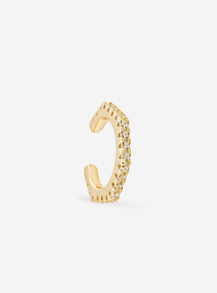 Earcuff Heptagonal Pavée - Sun Society boucles d'oreille