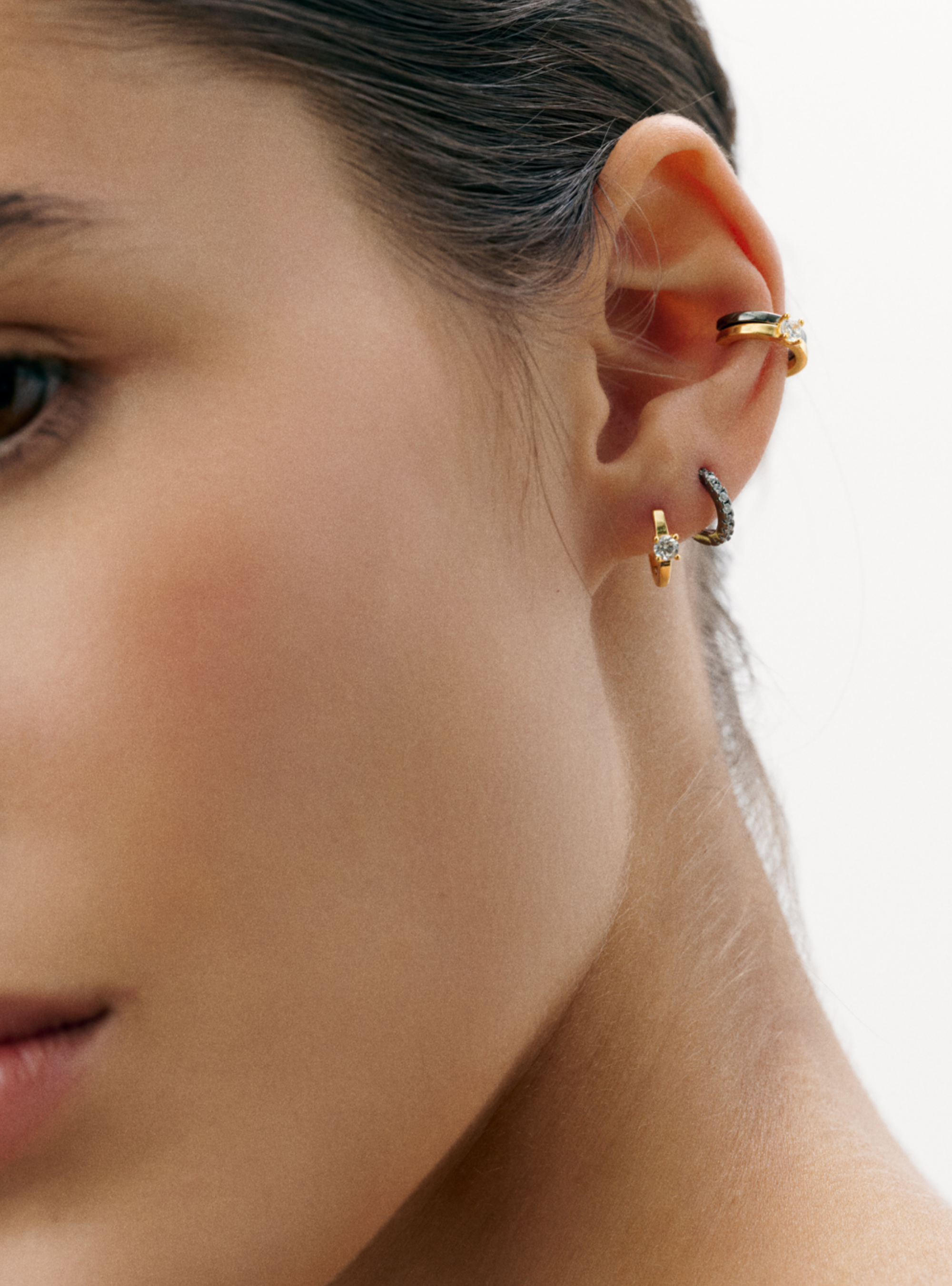 Earcuff One Stone - Sun Society boucles d'oreille