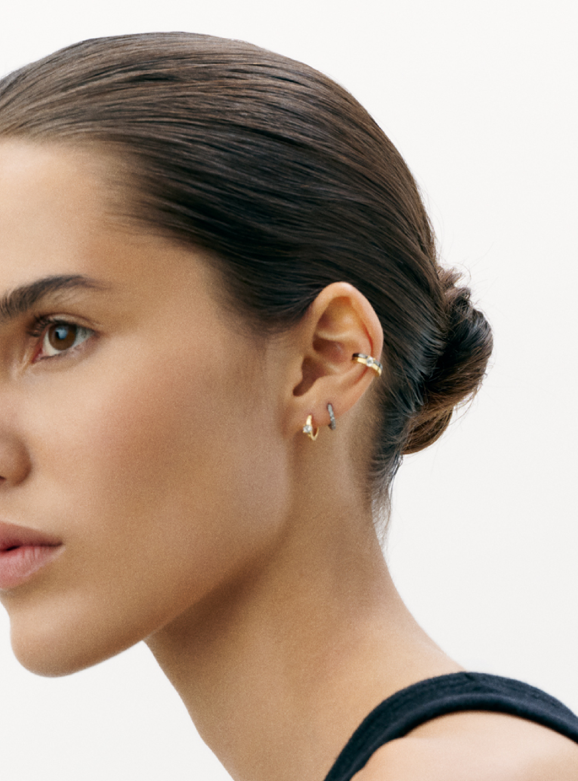 Earcuff One Stone - Sun Society boucles d'oreille