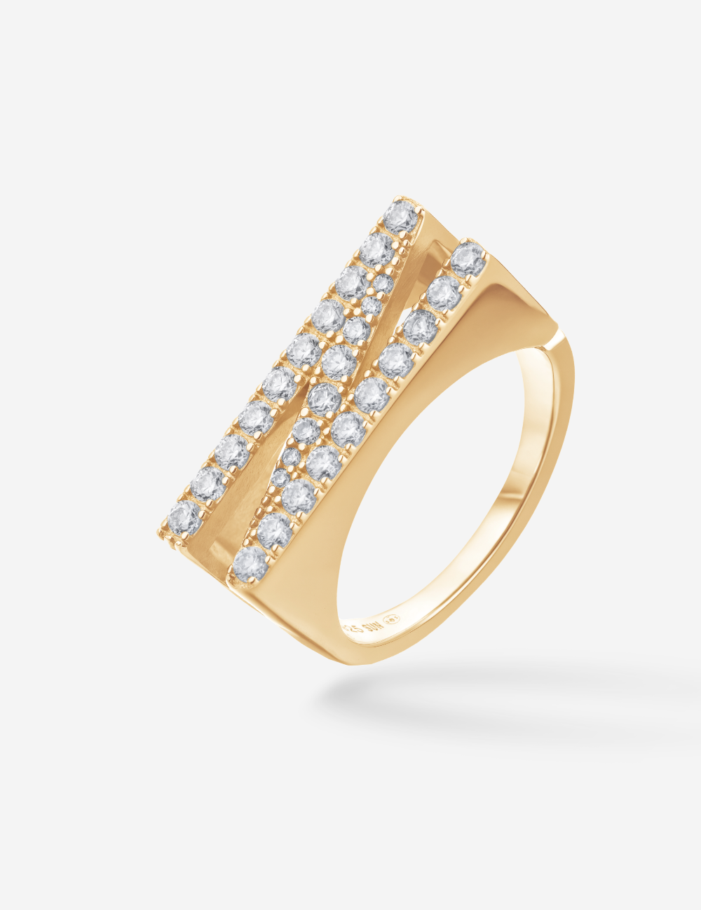 Bague Initial N - Sun Society