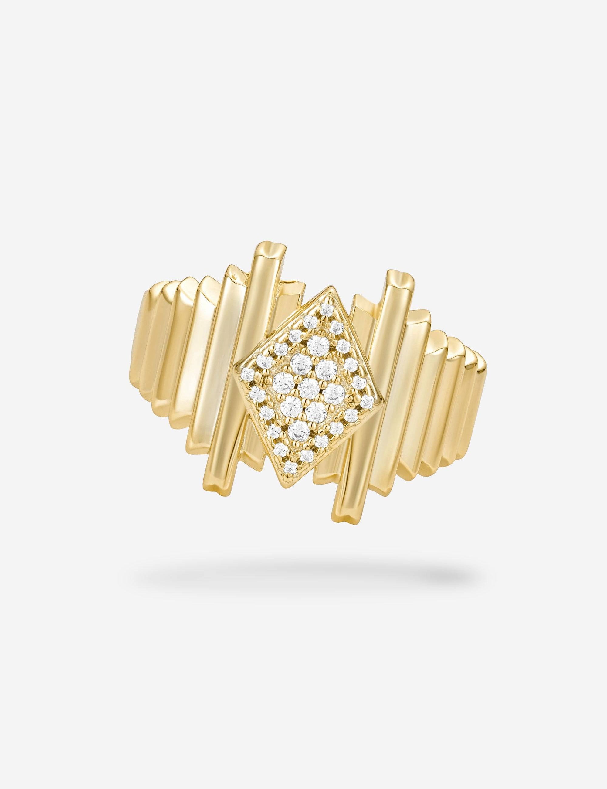 Chevalière Veda - Sun Society boucles d'oreille