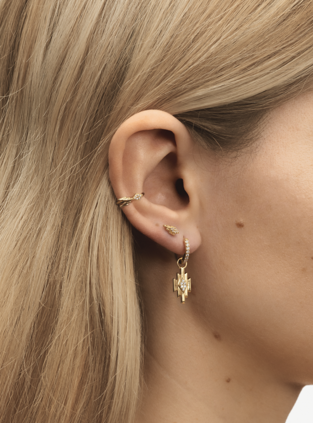 IVA + HAWK + LYLE - Sun Society boucles d'oreille