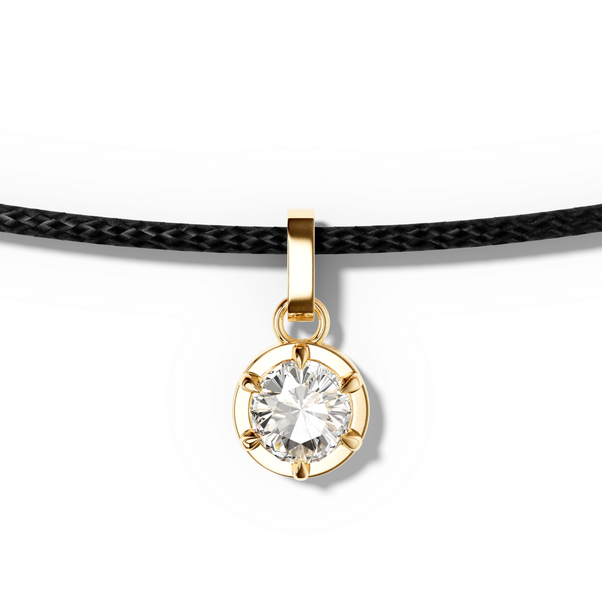 Collier Round Noir - Sun Society 