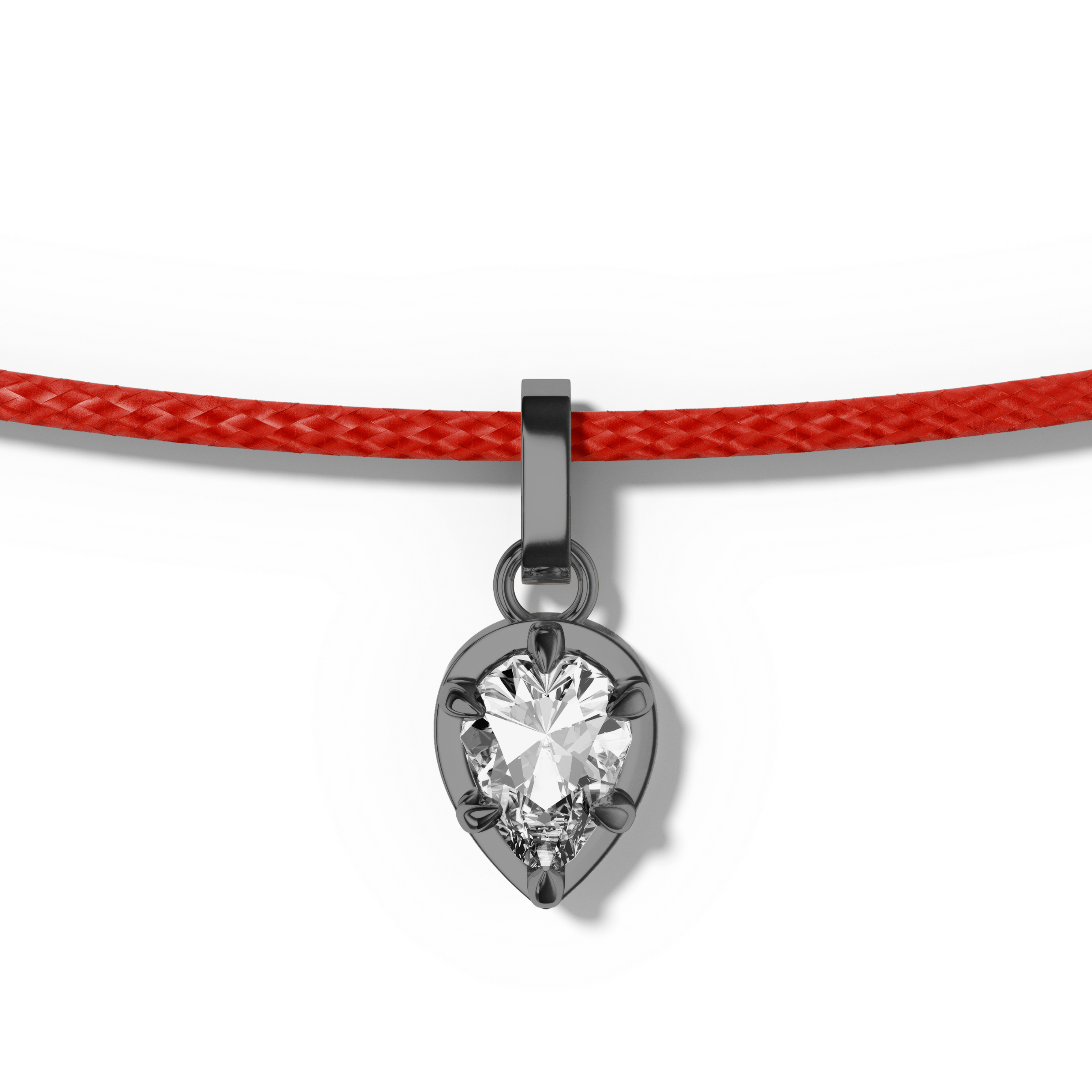 Collier Poire Rouge - Sun Society 
