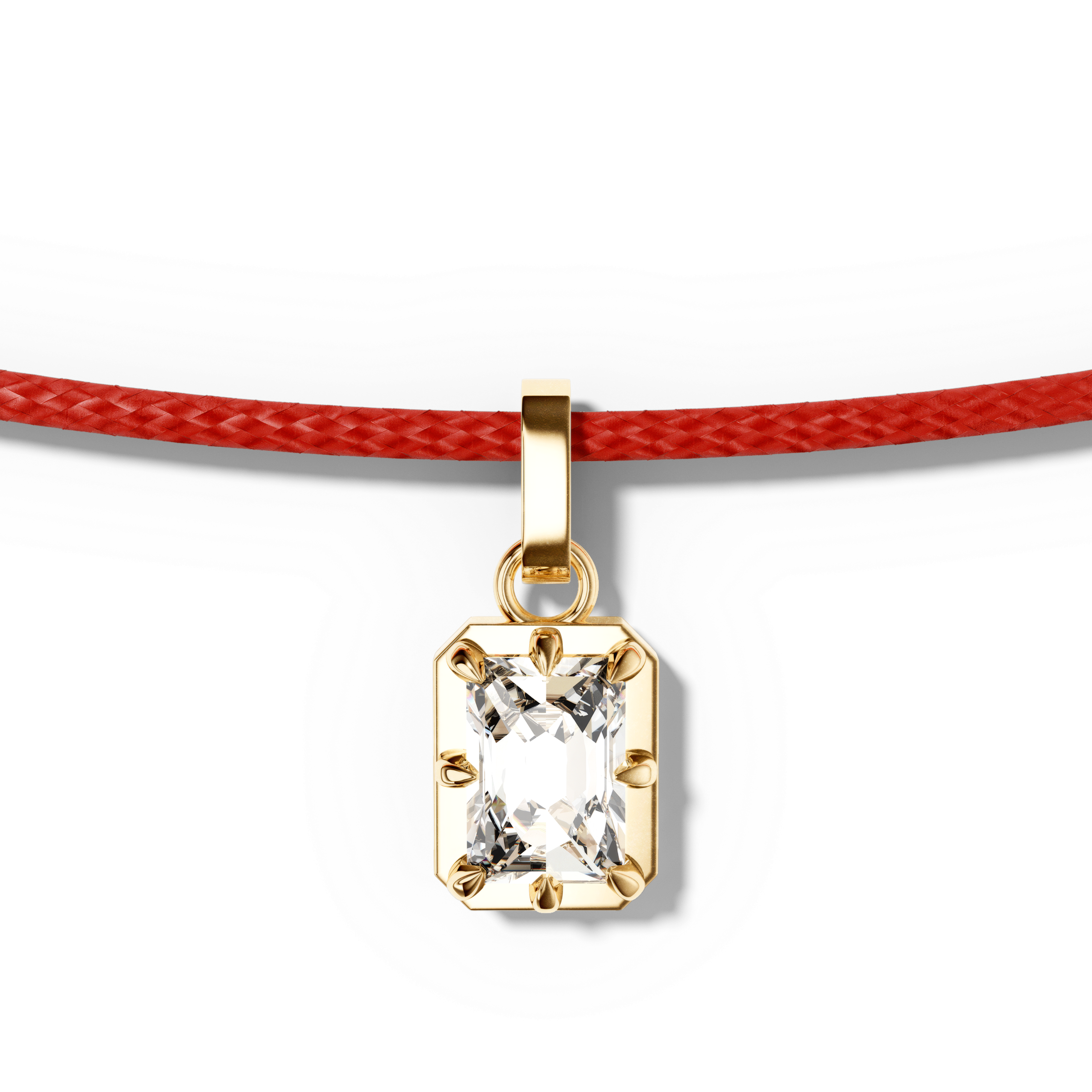Collier Emeraude Rouge - Sun Society 