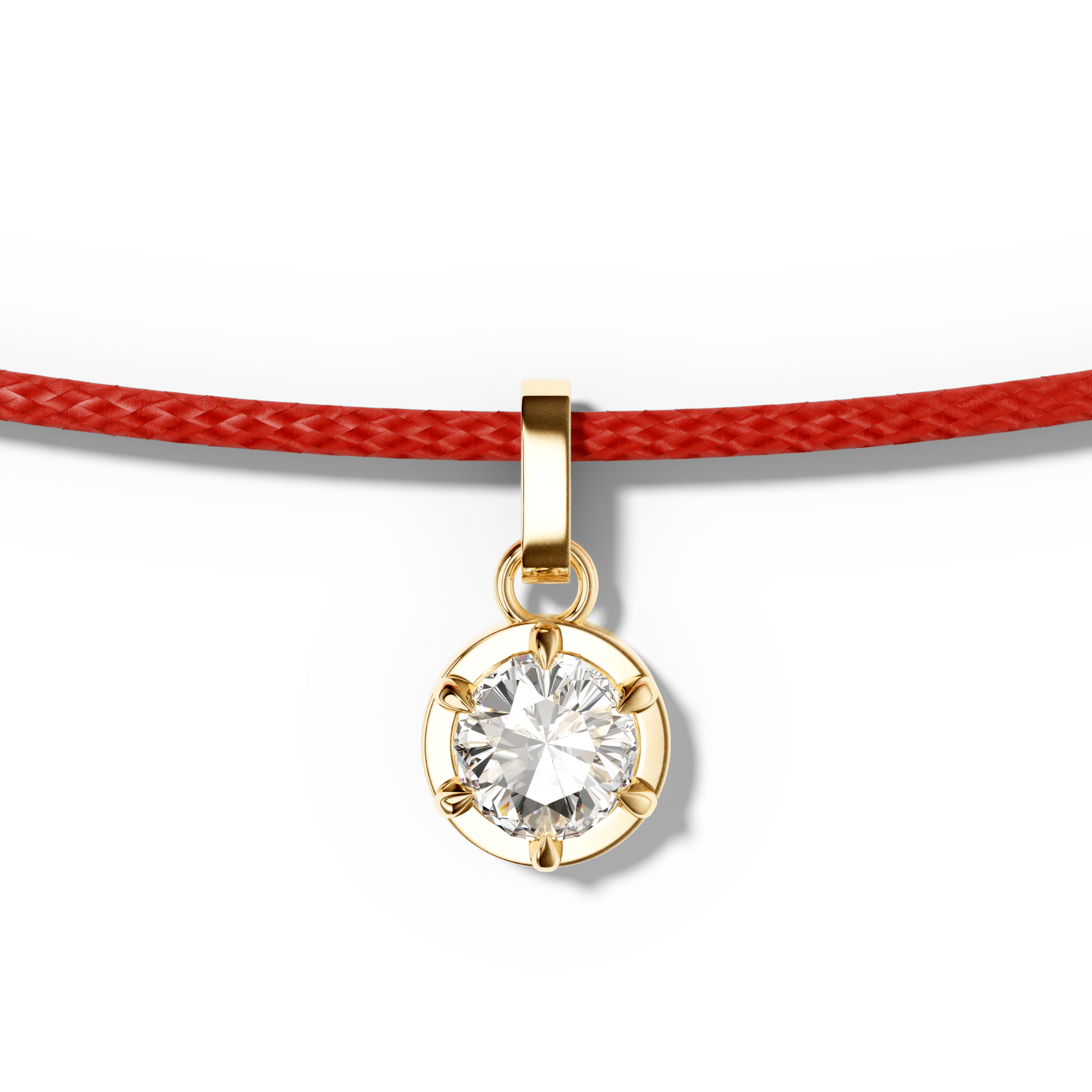 Collier Round Rouge - Sun Society 