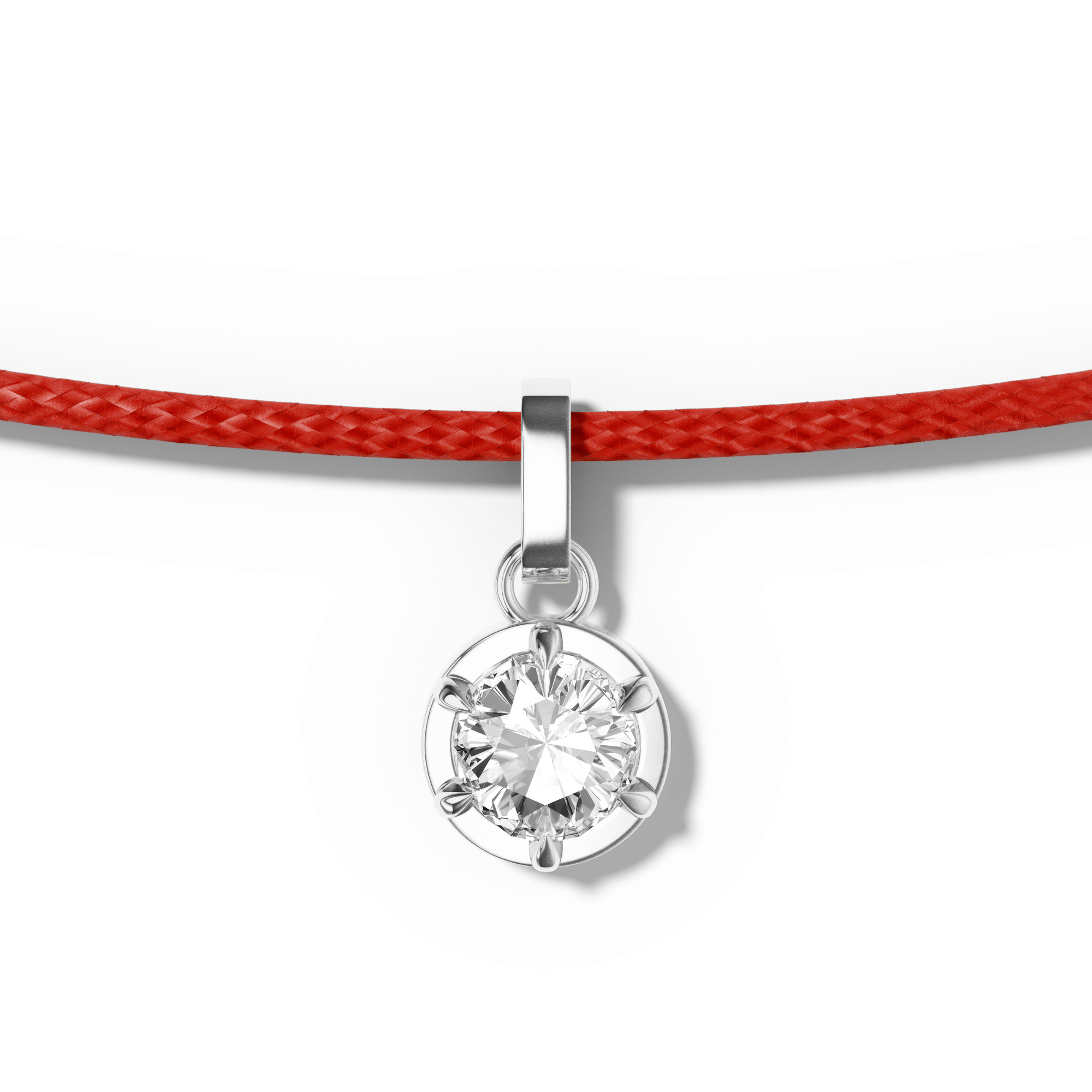Collier Round Rouge - Sun Society 