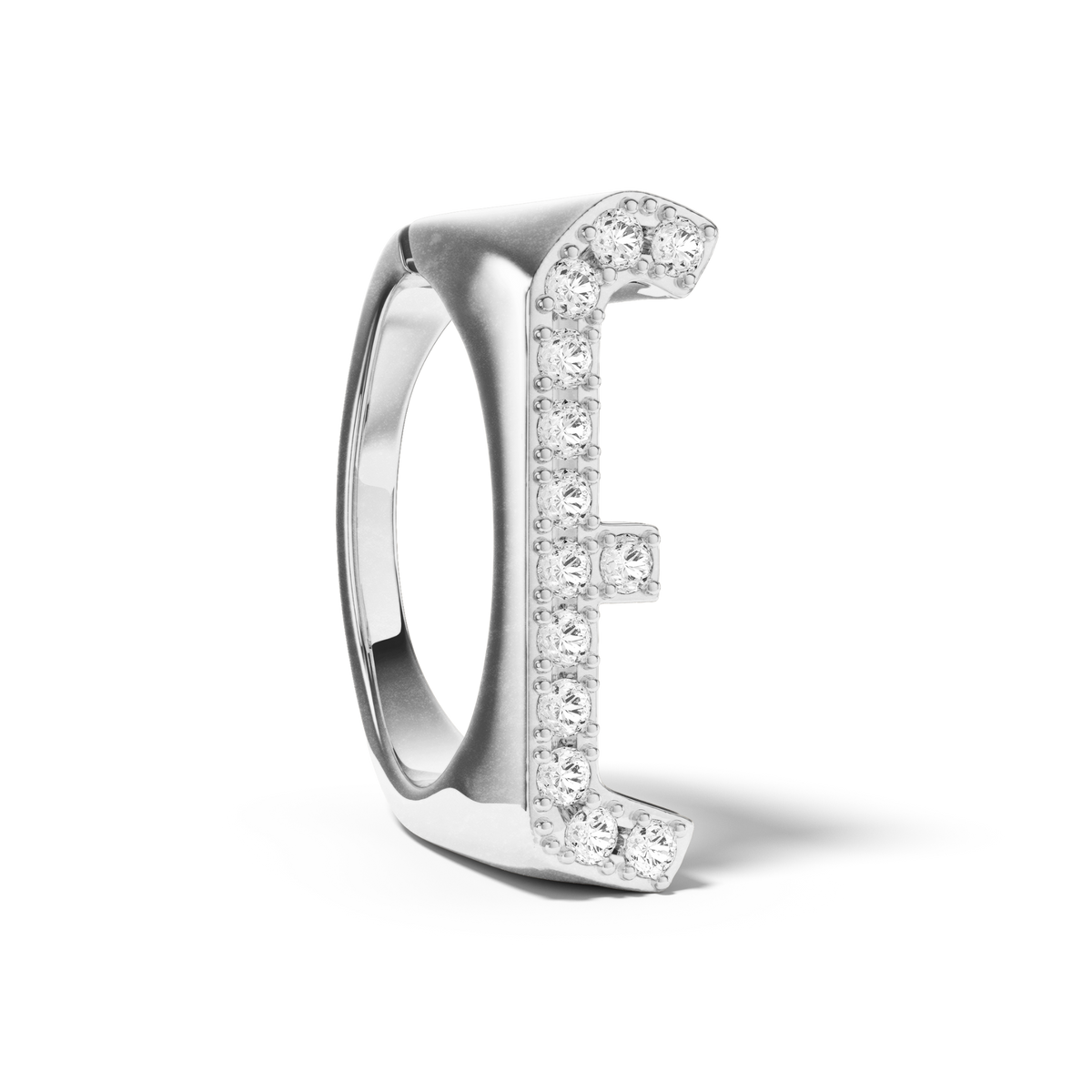 Bague Initial E - Sun Society 