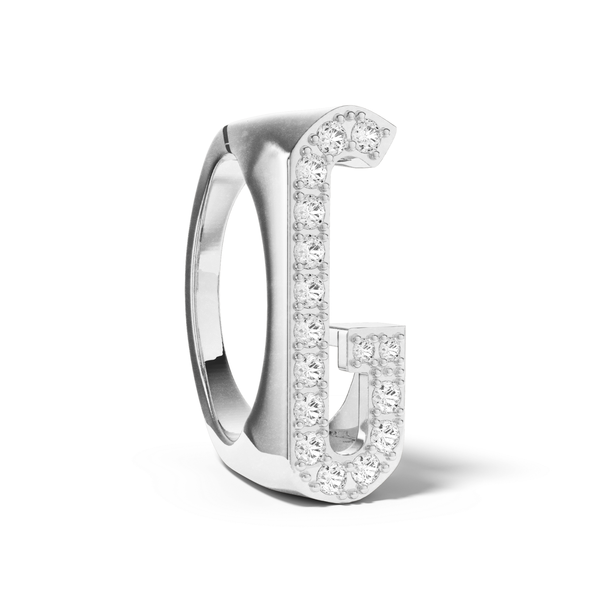 Bague Initial G - Sun Society 