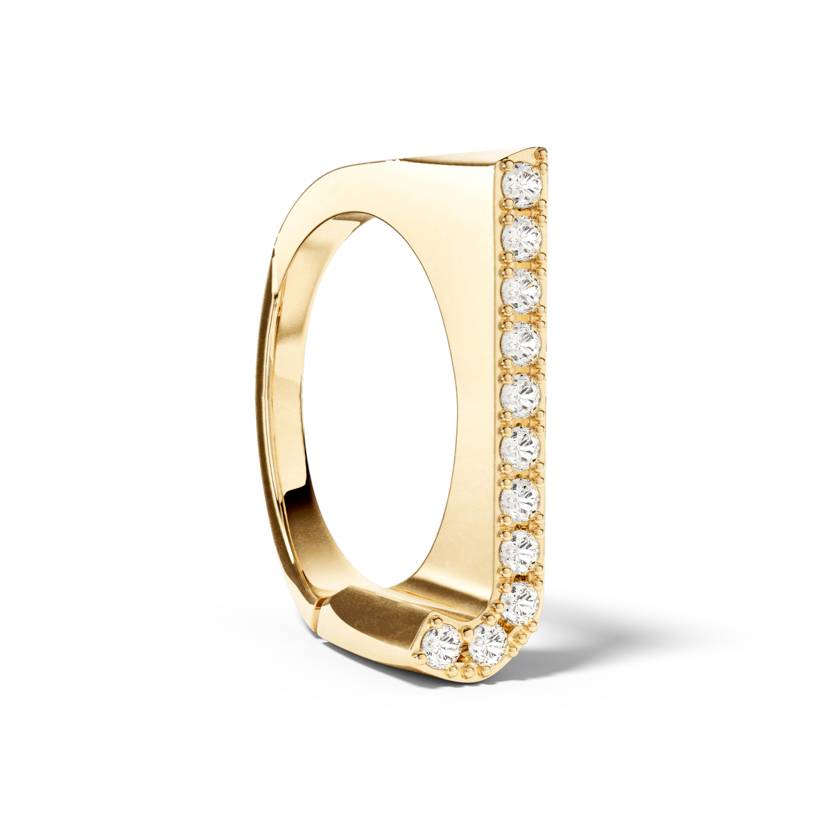 Bague Initial J - Sun Society 