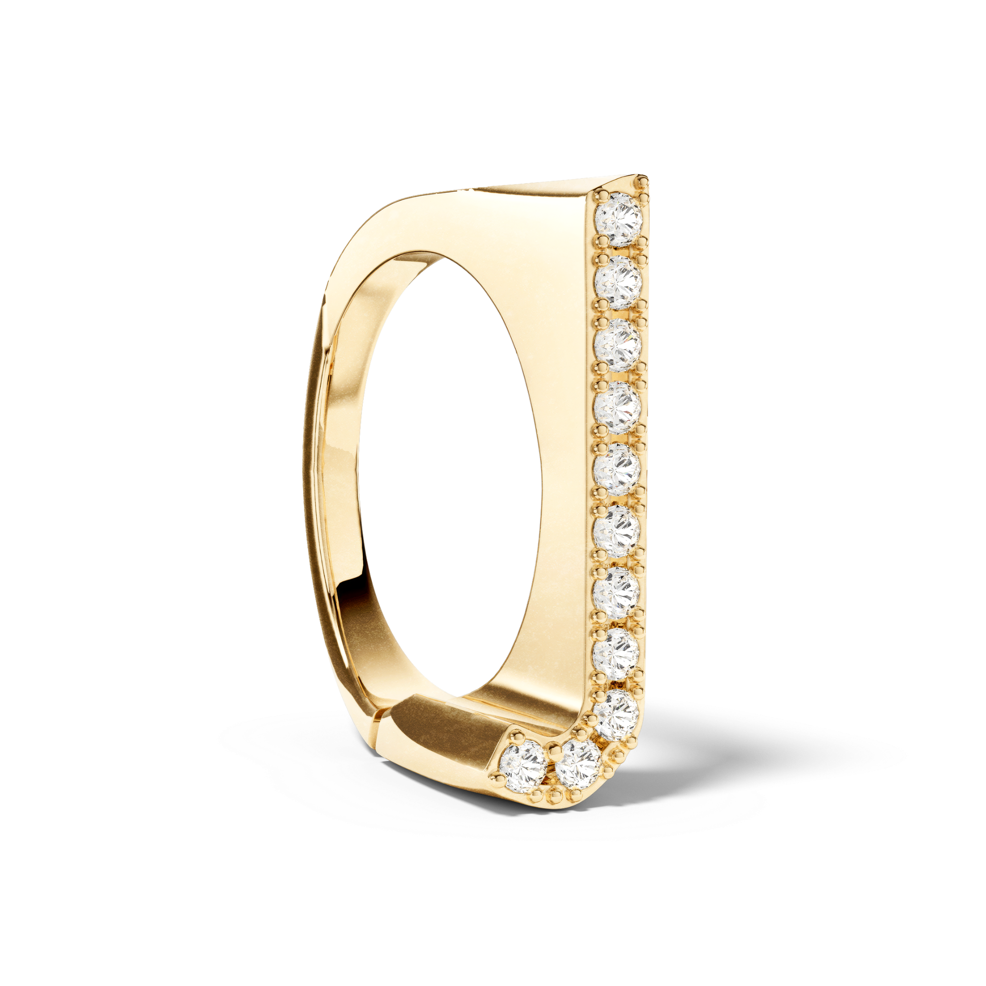 Bague Initial J - Sun Society 