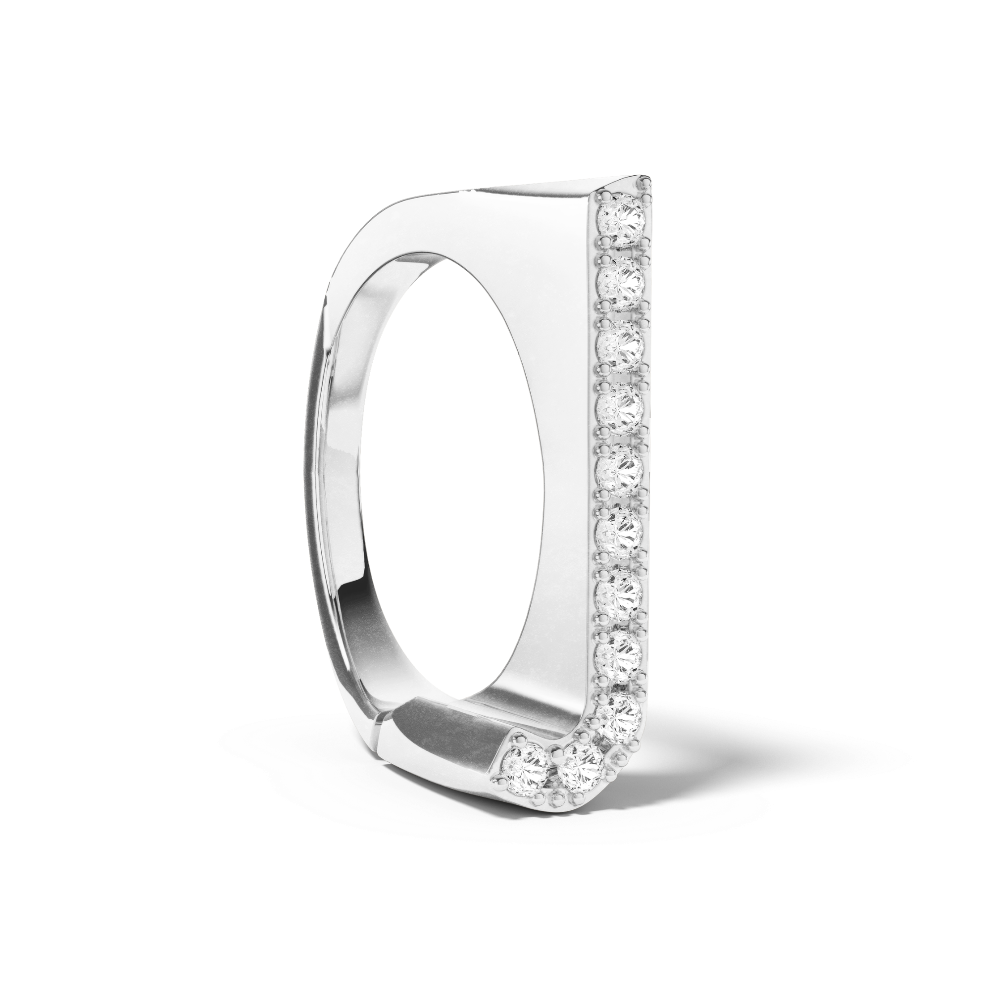 Bague Initial J - Sun Society 