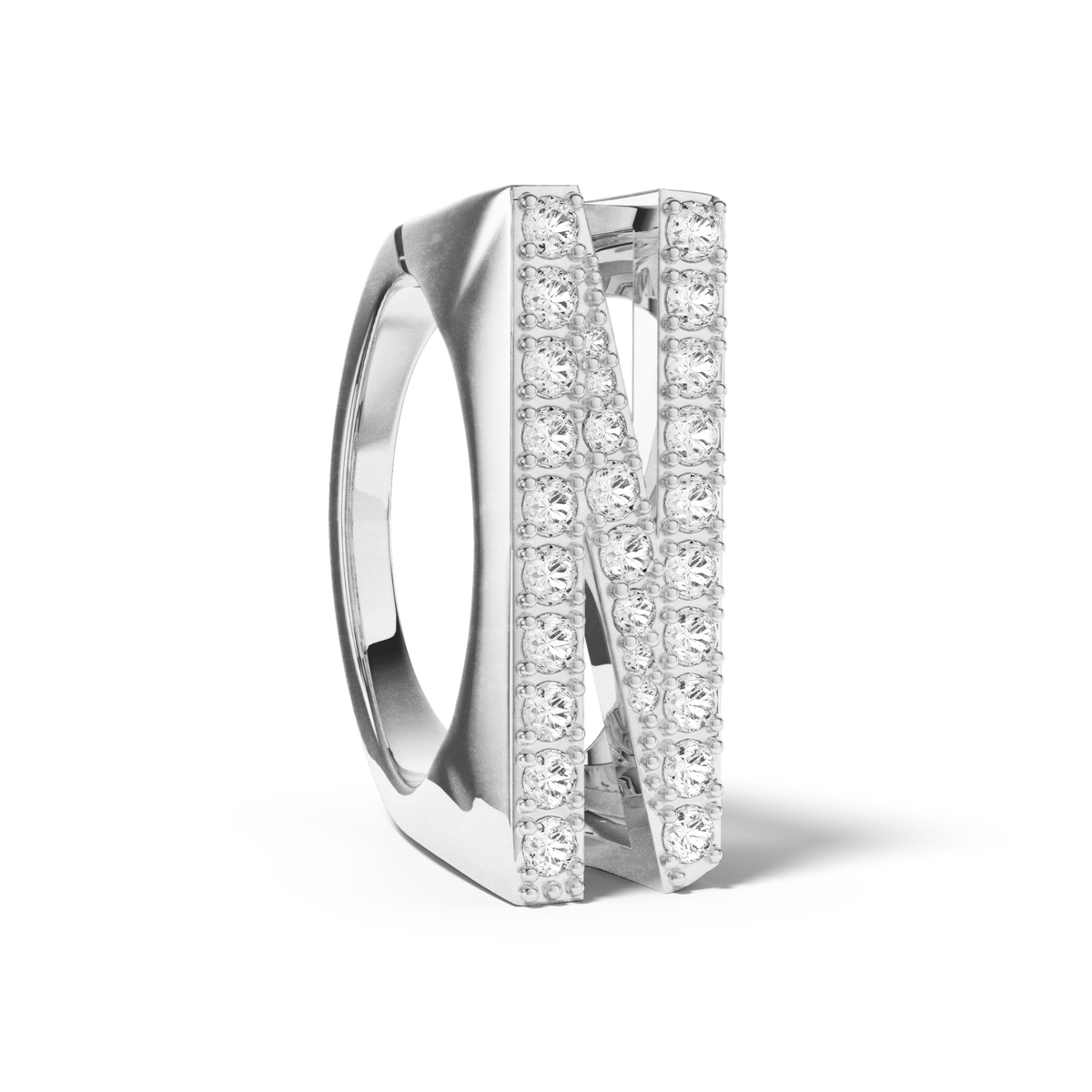 Bague Initial N - Sun Society 