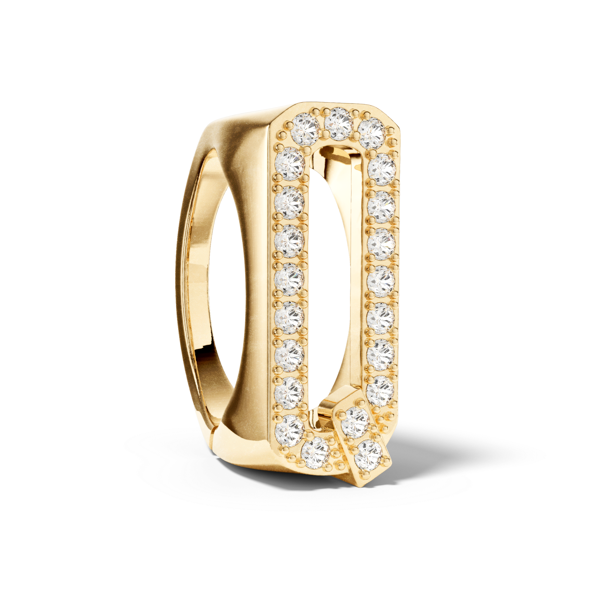 Bague Initial Q - Sun Society 