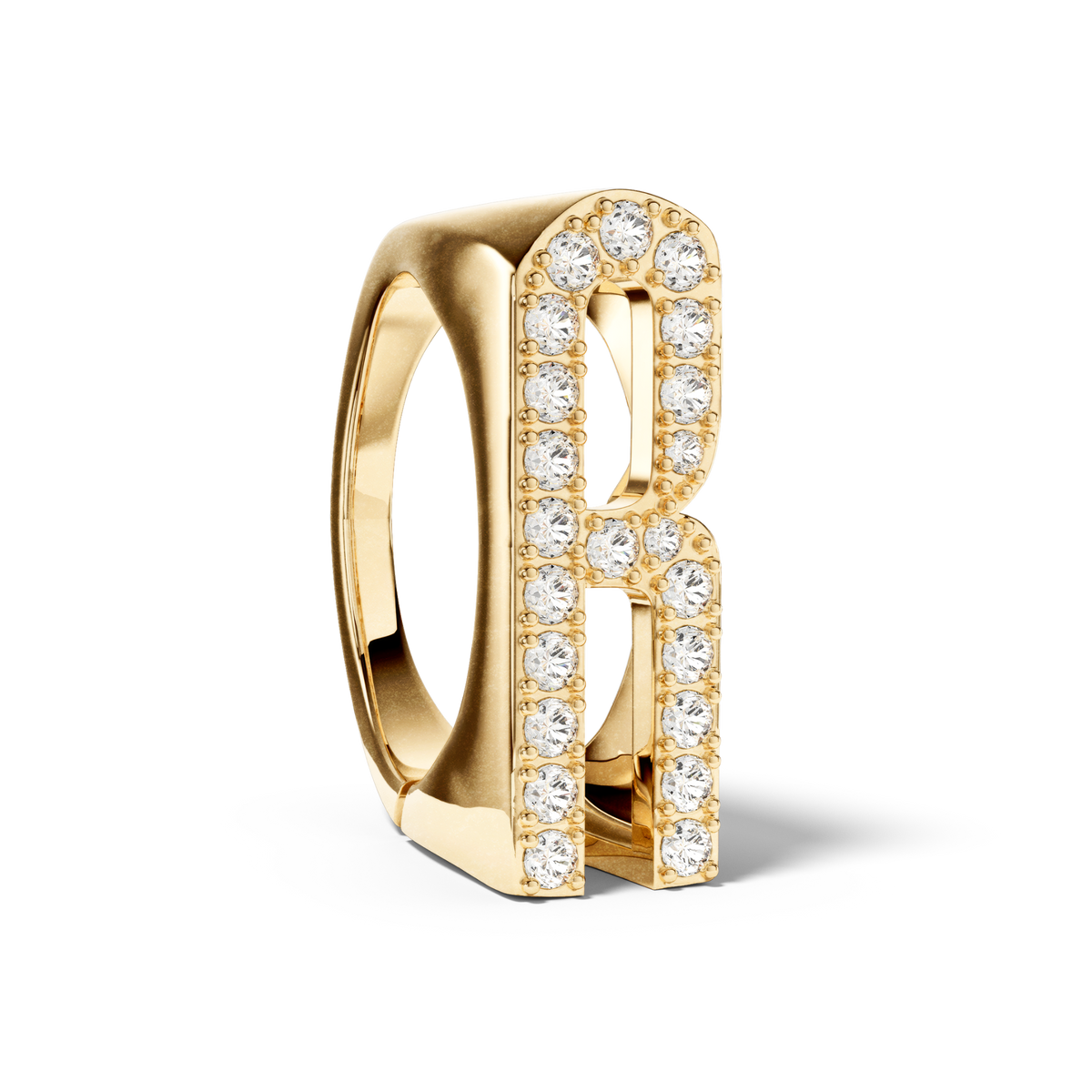 Bague Initial R - Sun Society 
