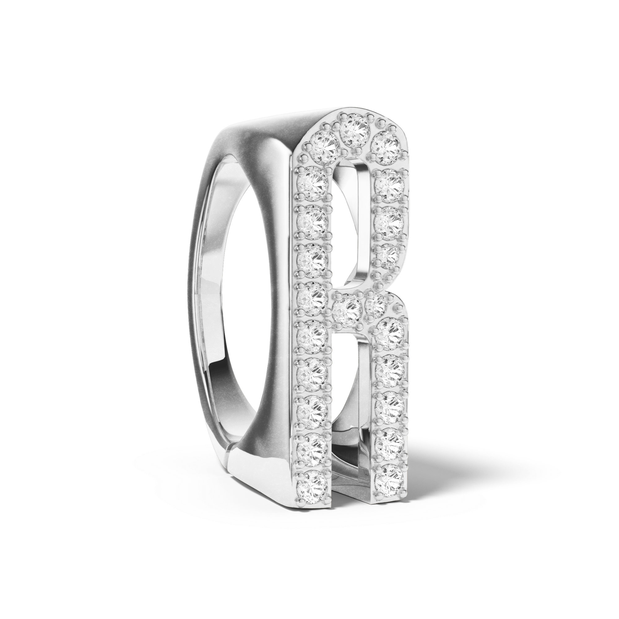 Bague Initial R - Sun Society 