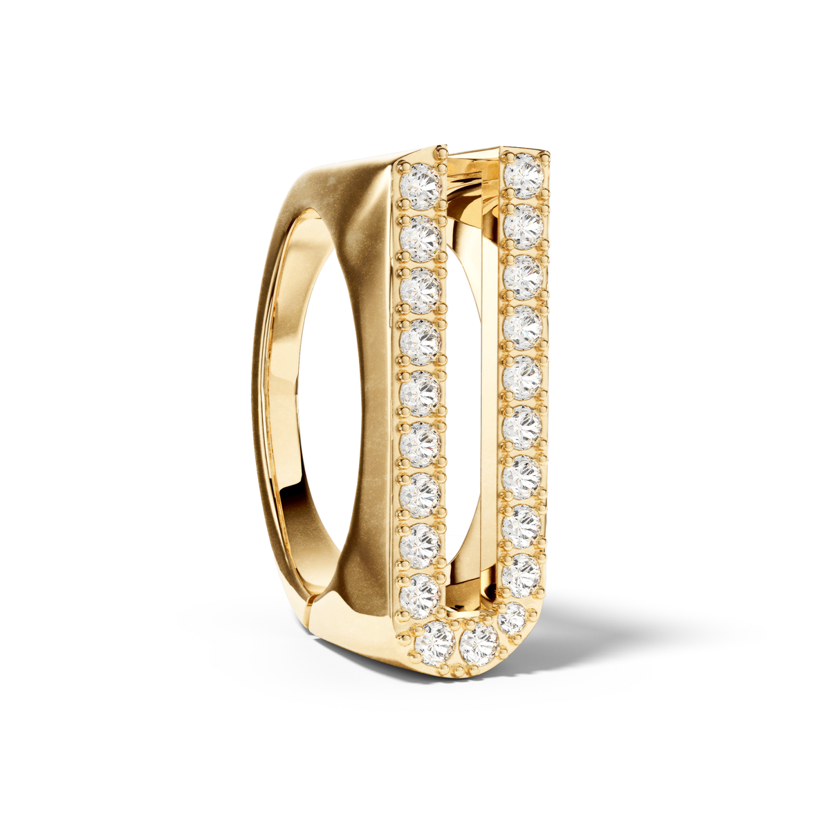 Bague Initial U - Sun Society 