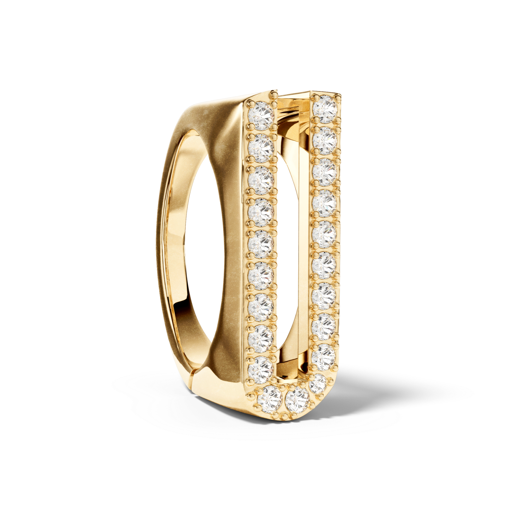 Bague Initial U - Sun Society 