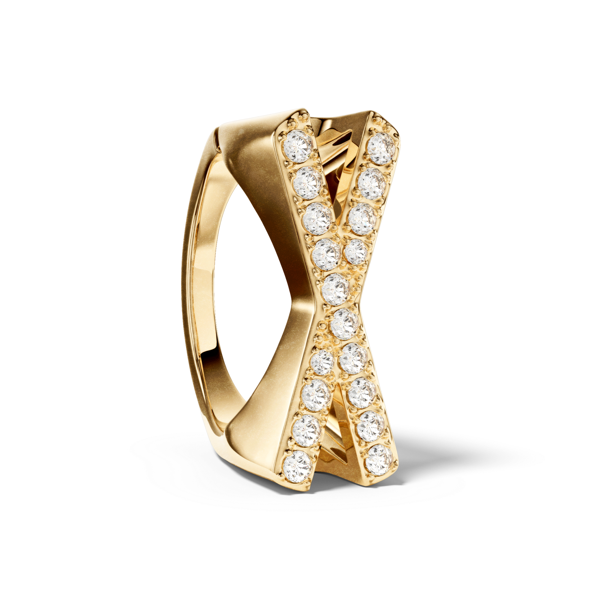 Bague Initial X - Sun Society 