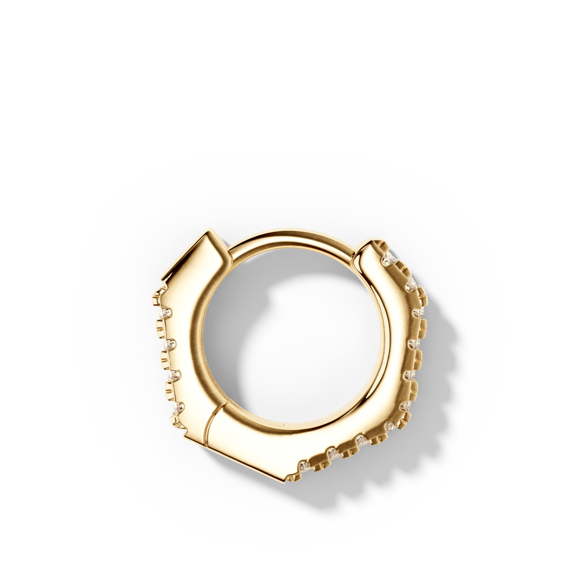Boucle Heptagonal Pavée 8 mm - Sun Society 