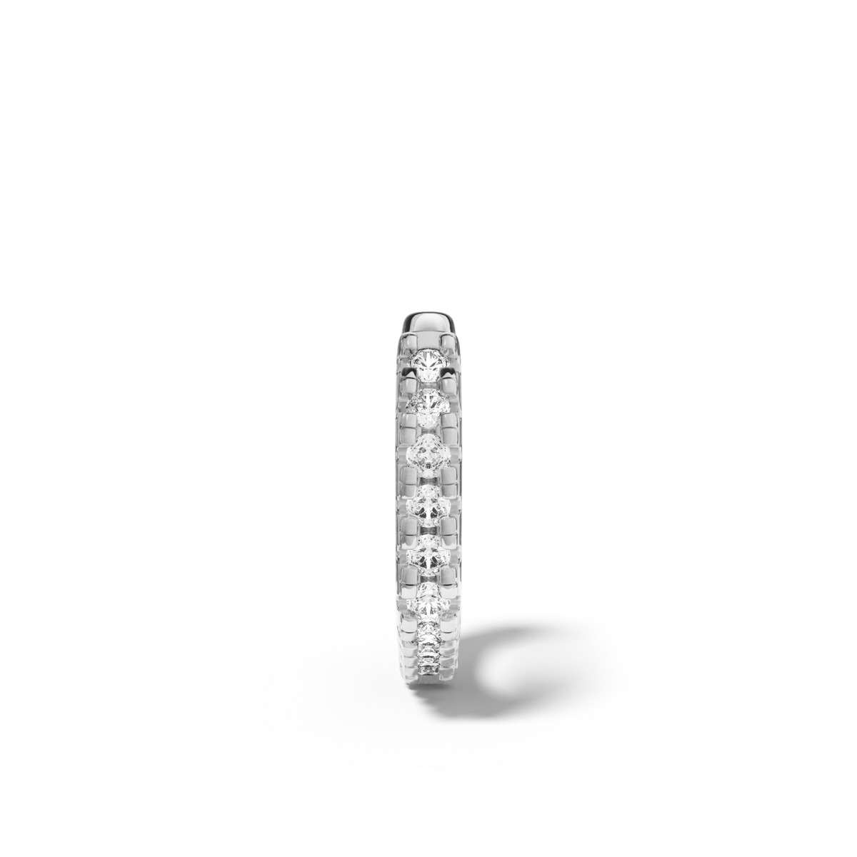 Boucle Heptagonal Pavée 8 mm - Sun Society 
