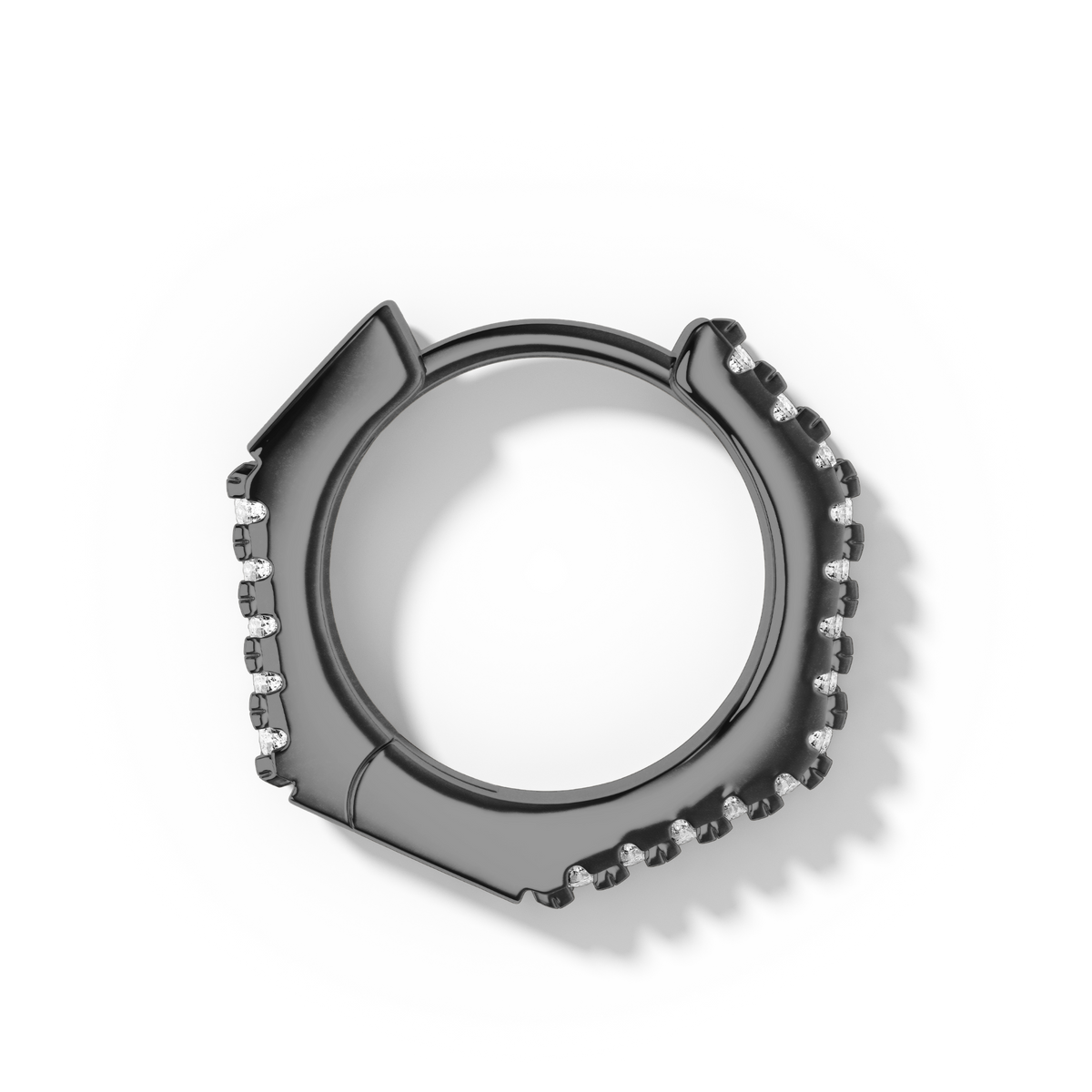 Boucle Heptagonal Pavée 10.5 mm - Sun Society 