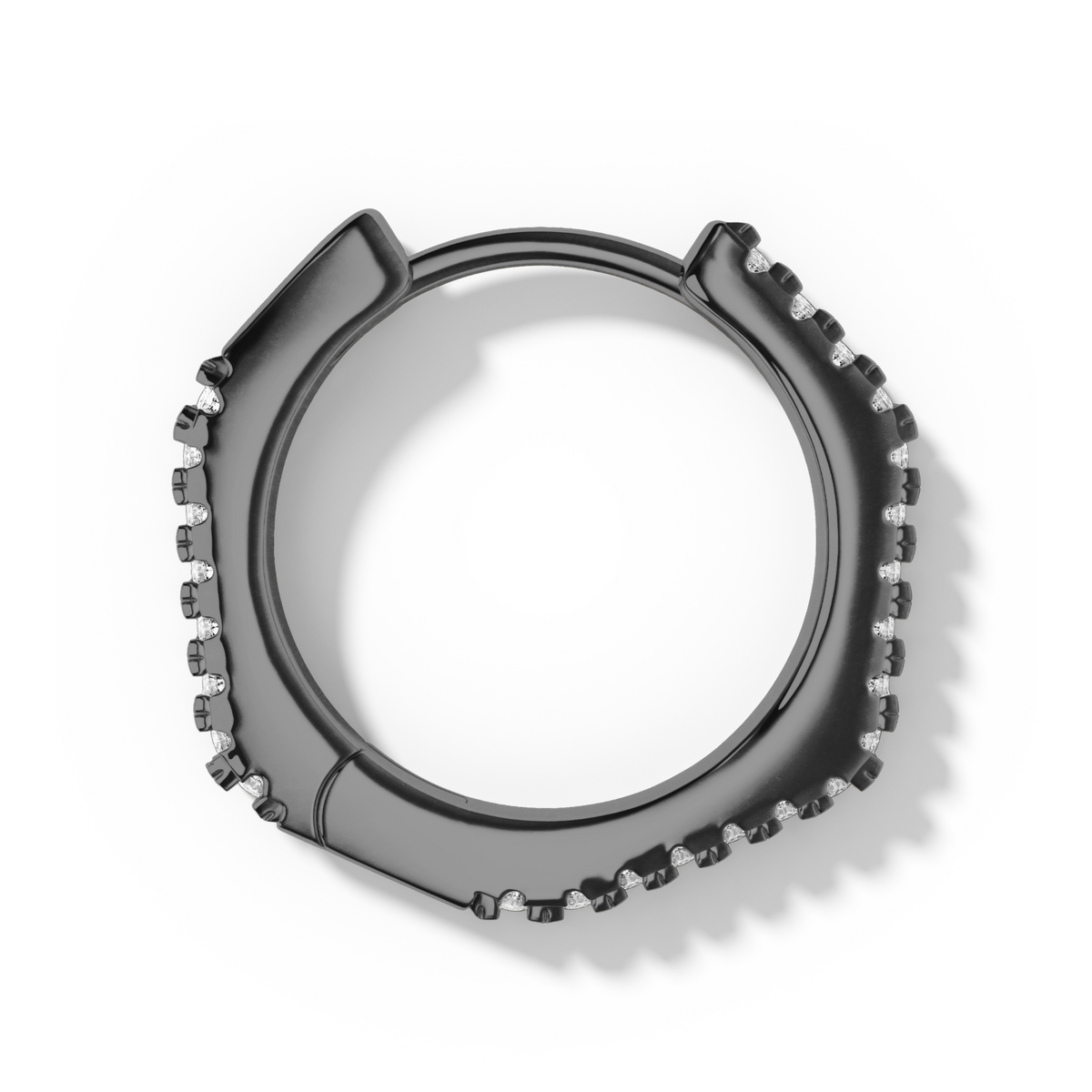 Boucle Heptagonal Pavée 13 mm - Sun Society 