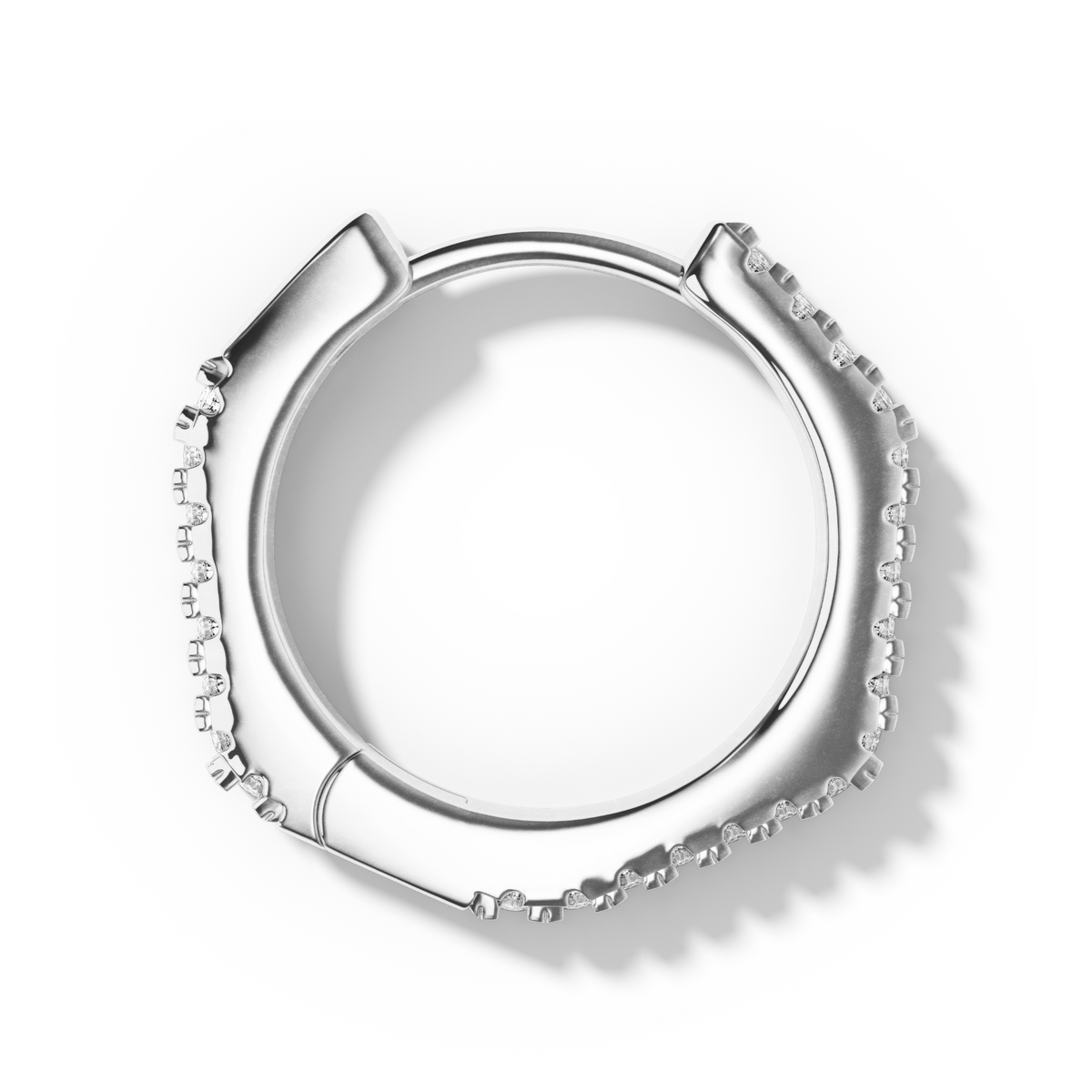 Boucle Heptagonal Pavée 13 mm - Sun Society 