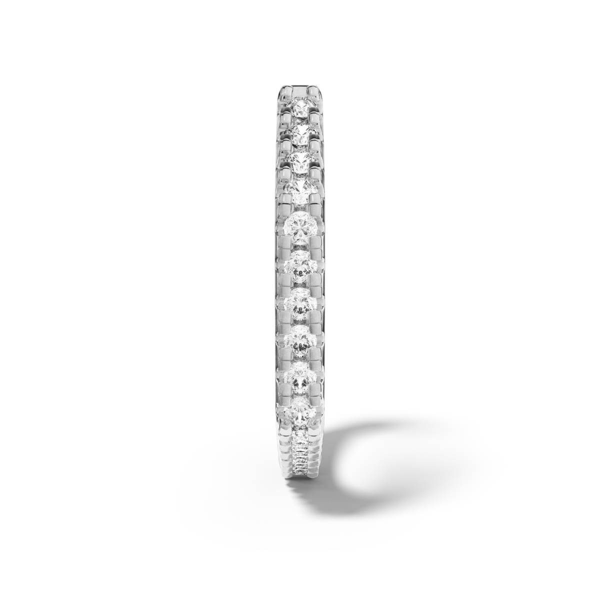 Boucle Heptagonal Pavée 13 mm - Sun Society 