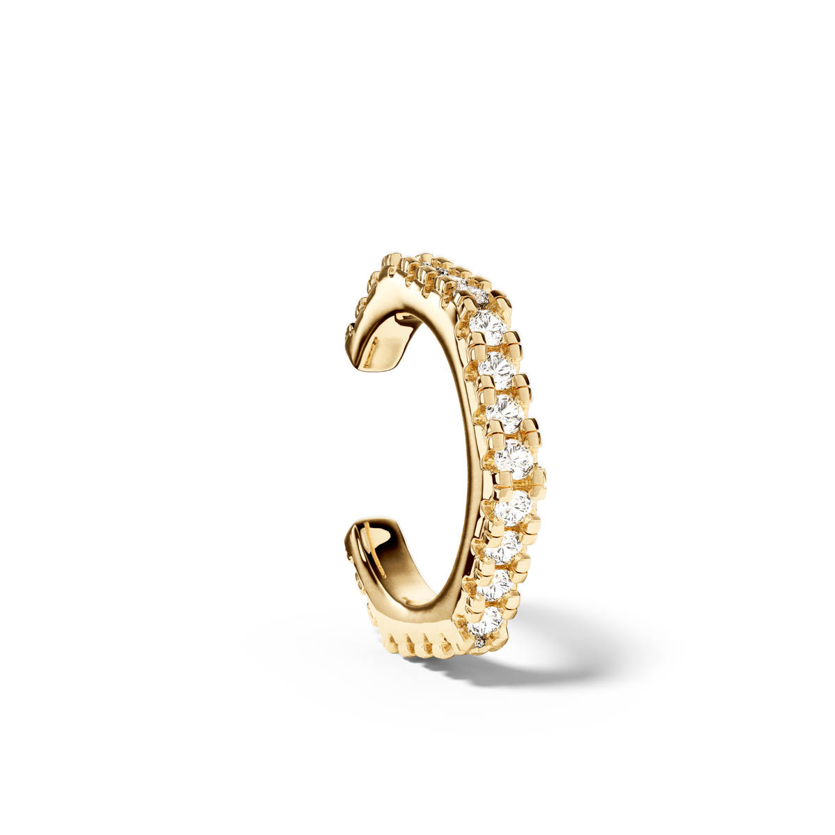 Earcuff Heptagonal Pavée - Sun Society 