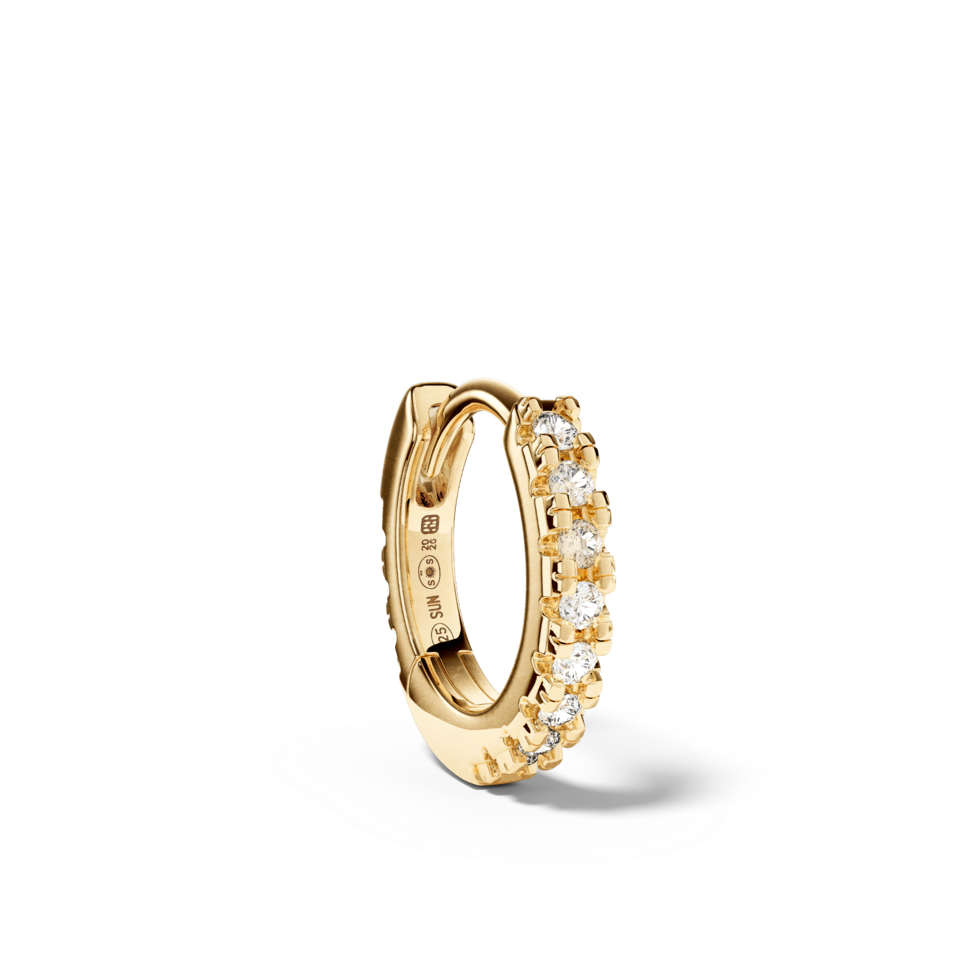 Boucle Pavée 8 mm - Sun Society 