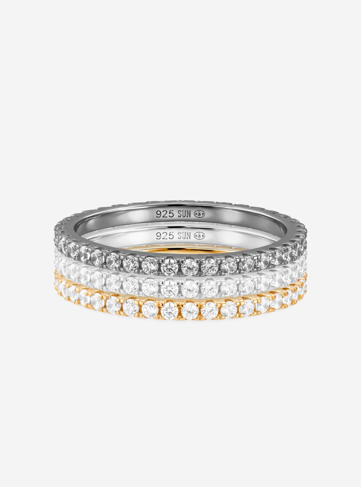 Bague Pavée - Sun Society boucles d'oreille