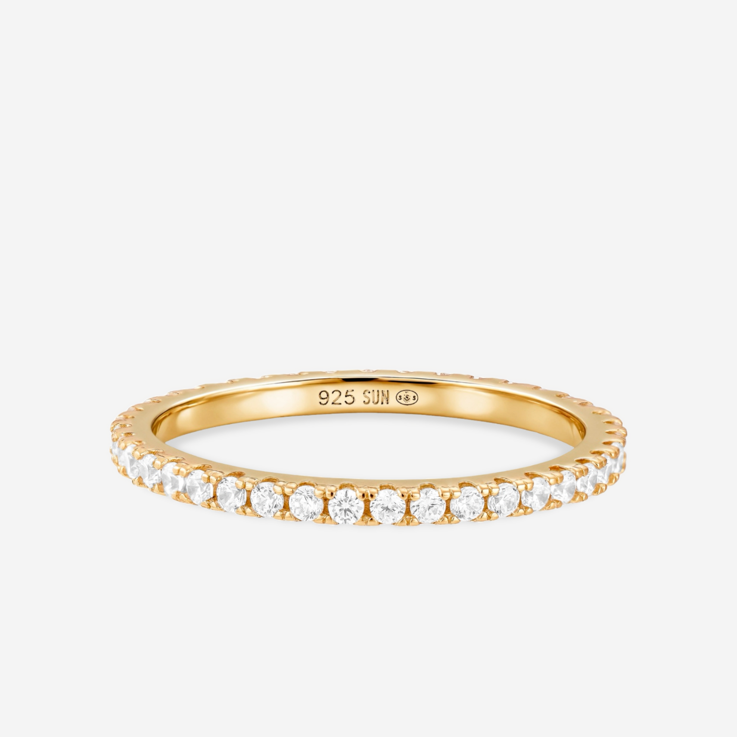 Bague Pavée - Sun Society boucles d'oreille