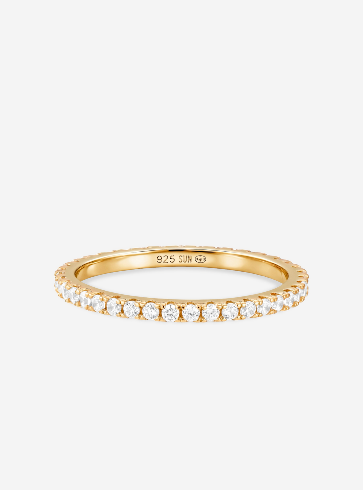 Bague Pavée - Sun Society boucles d'oreille