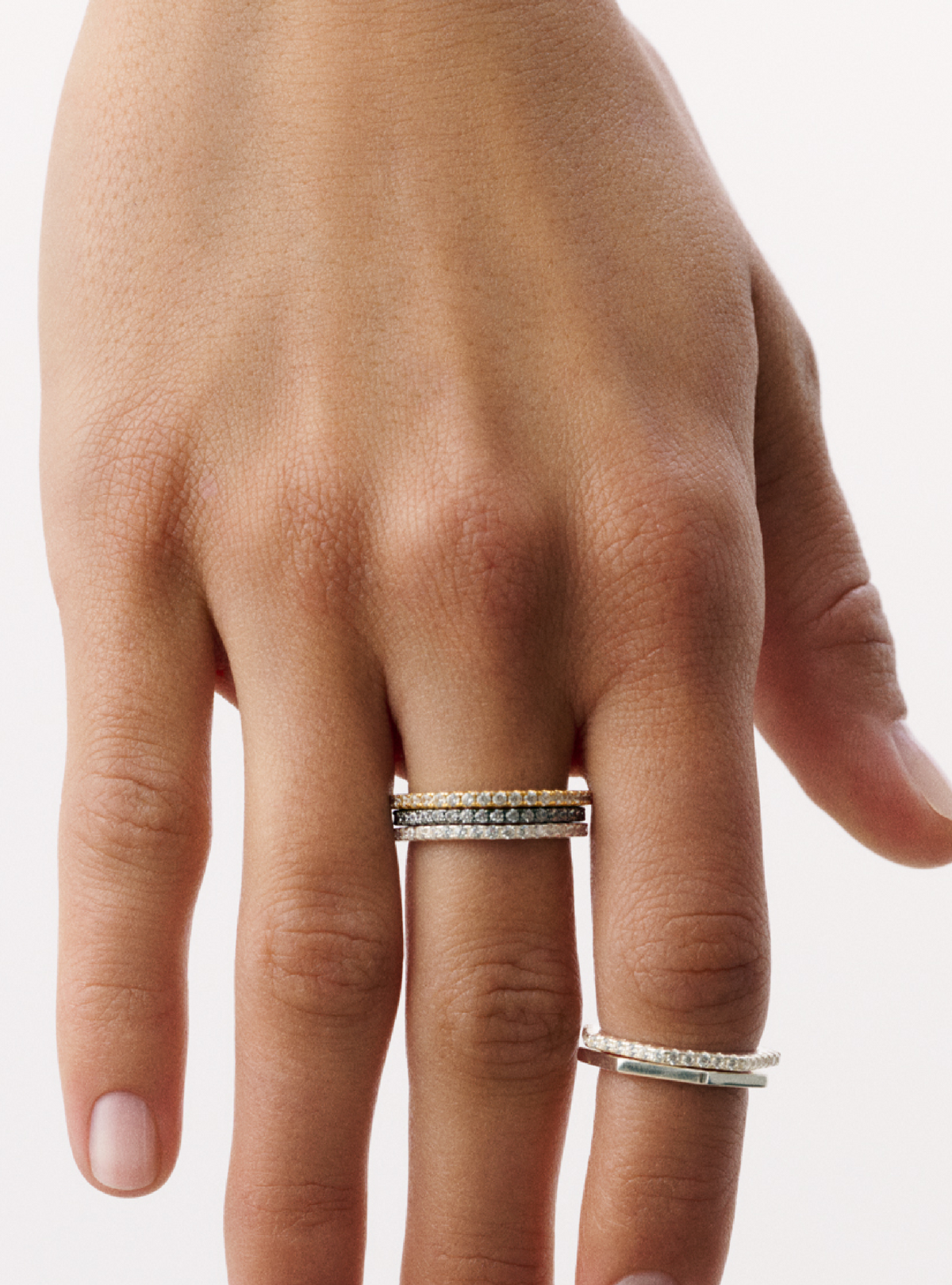 Bague Pavée - Sun Society boucles d'oreille