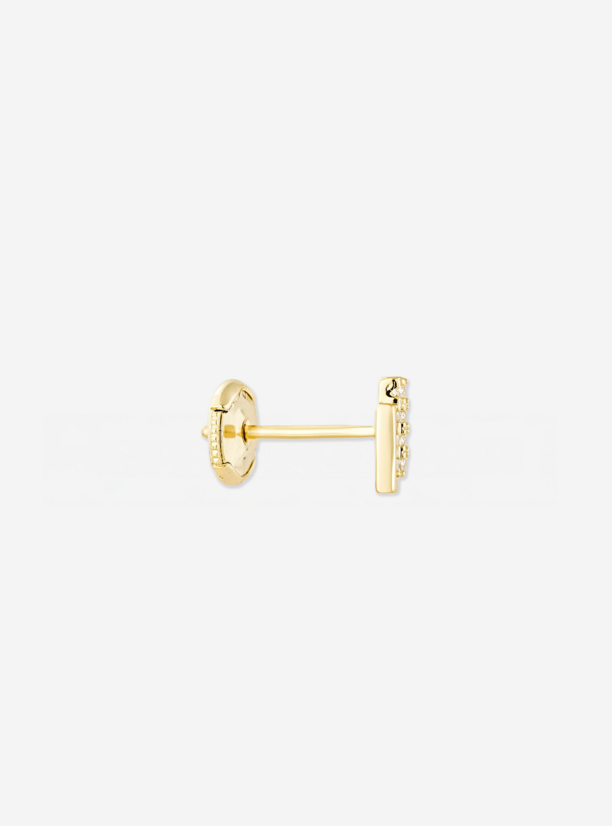 Puce Double Semi-Pavée - Sun Society boucles d'oreille