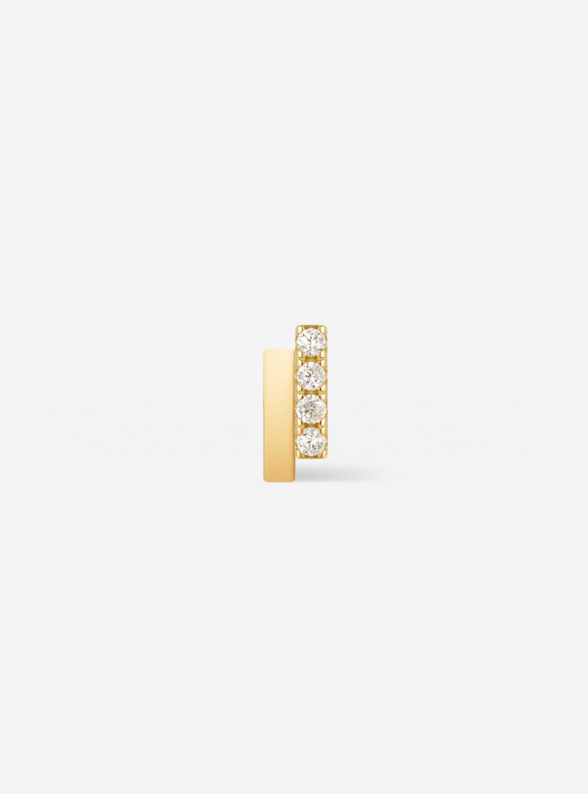 Puce Double Semi-Pavée - Sun Society boucles d'oreille