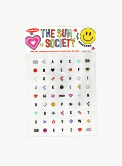 MOTHER'S DAY NAIL STICKERS - Sun Society boucles d'oreille