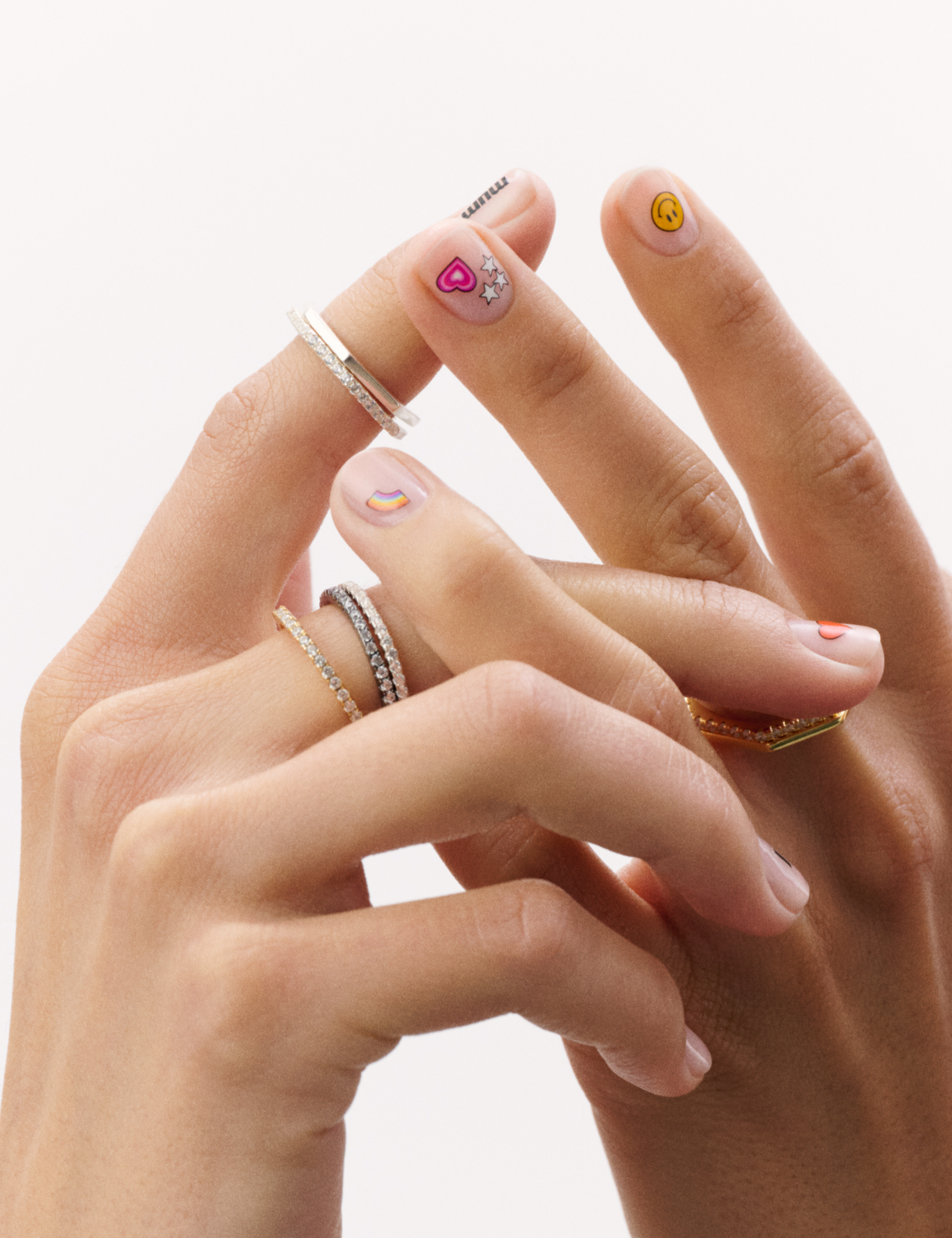 MOTHER'S DAY NAIL STICKERS - Sun Society boucles d'oreille