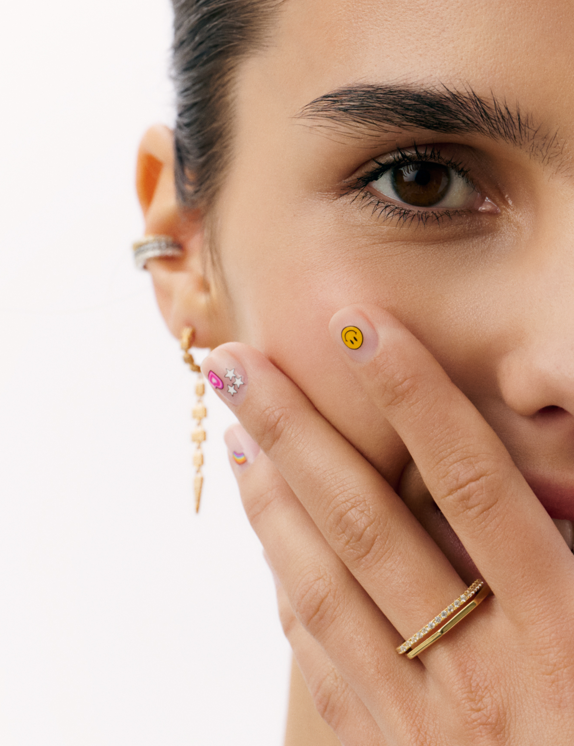 MOTHER'S DAY NAIL STICKERS - Sun Society boucles d'oreille