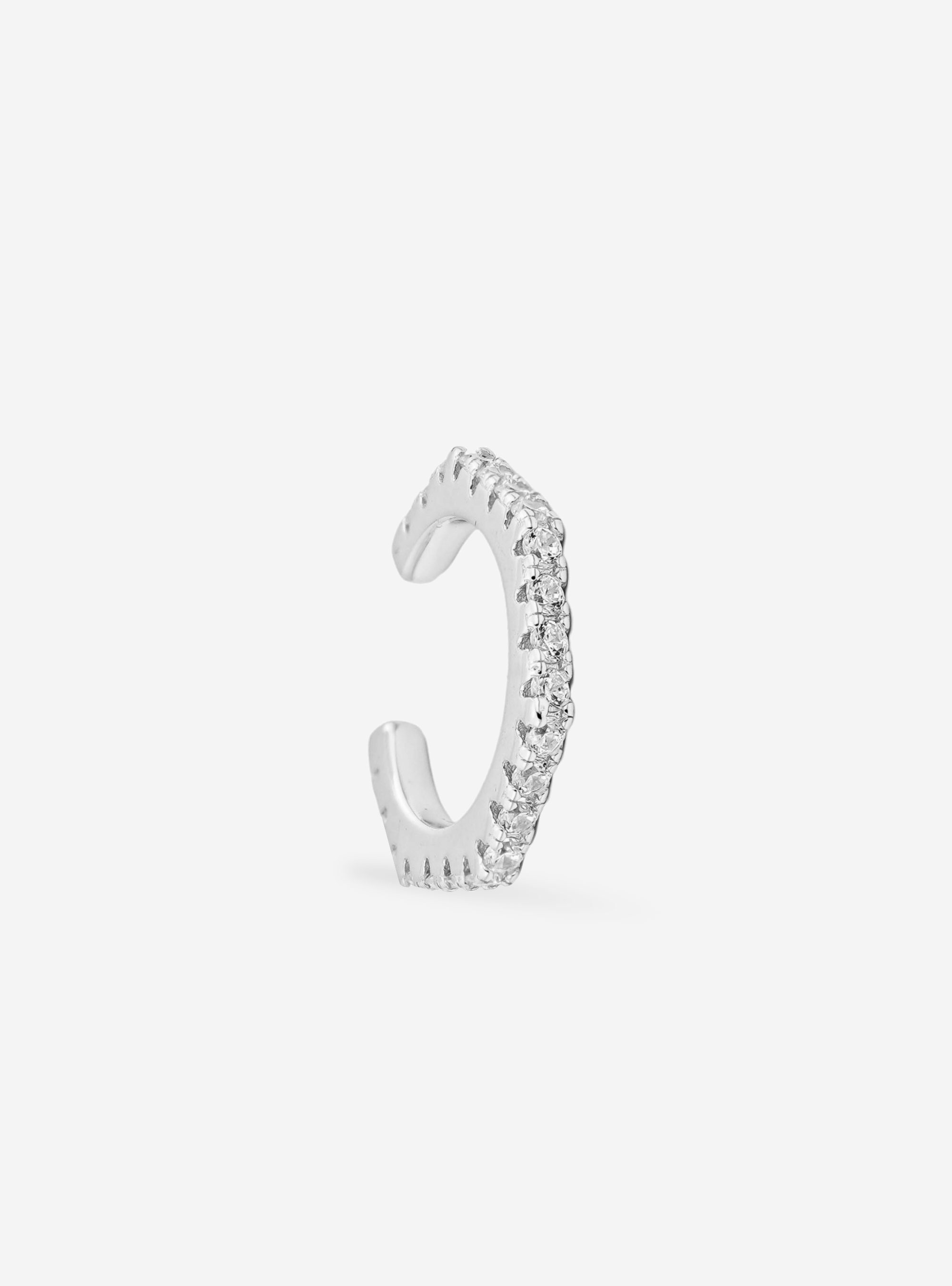 Earcuff Heptagonal Pavée - Sun Society boucles d'oreille