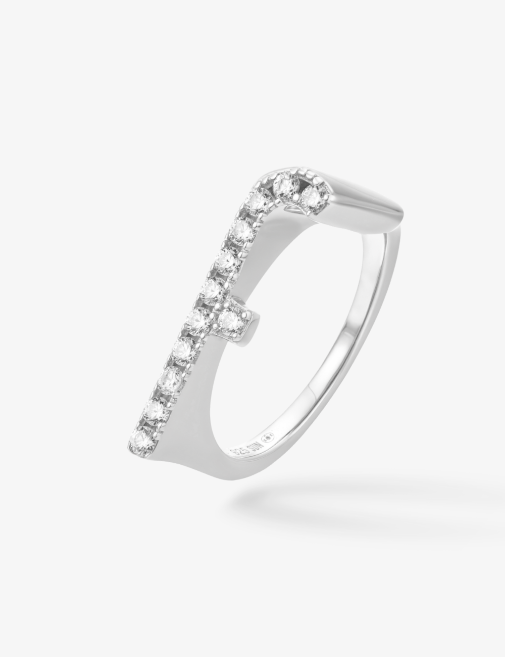 Bague Initial F - Sun Society 