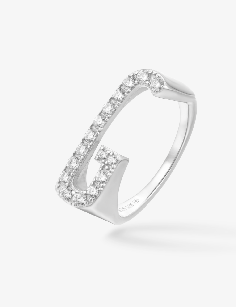 Bague Initial G - Sun Society 