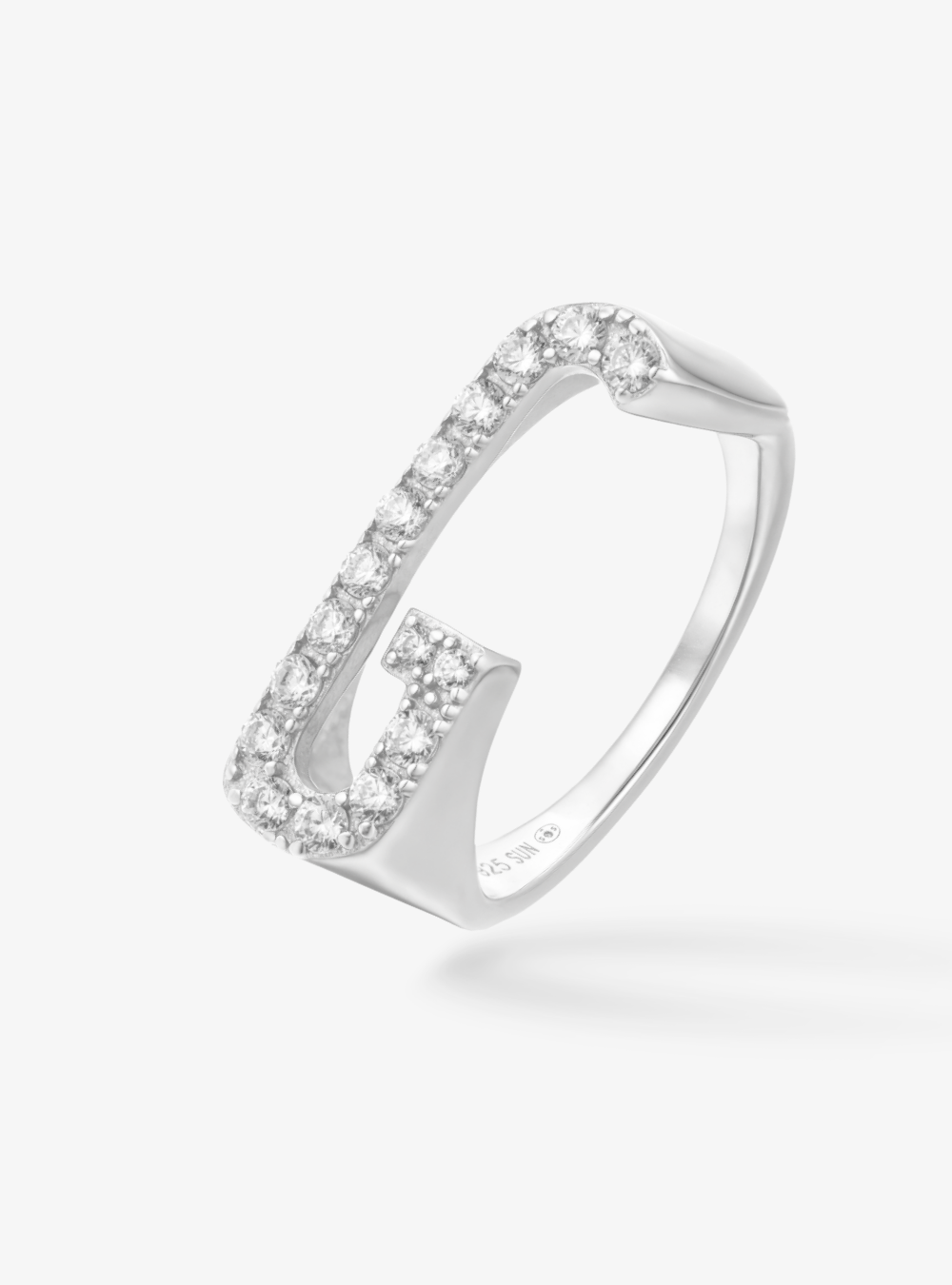 Bague Initial G - Sun Society 