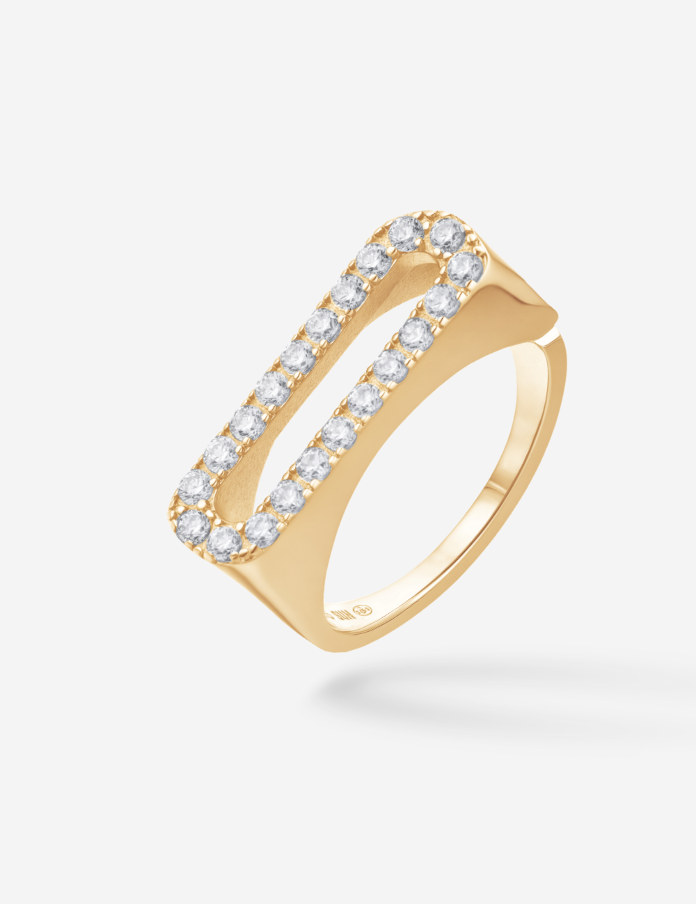 Bague Initial O - Sun Society 